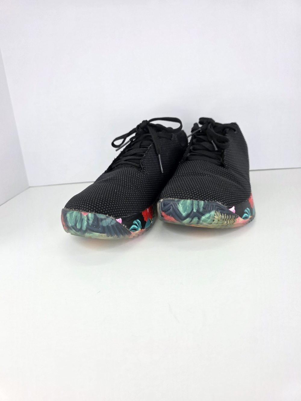 NOBULL Impact Sneaker Men's 9.5 Women's 11 Trainer SuperFabric Midnight Tropical - Picture 3 of 16